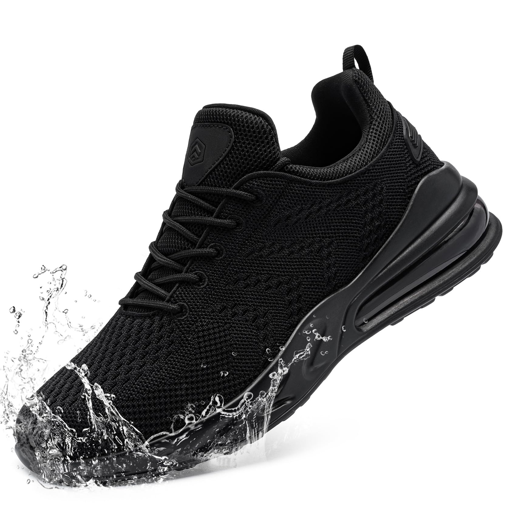 larnmern men non slip work sneakers water resistant food service zapatos trabajo antideslizantes walking shoes waterproof shoes slip on, black 9 larnmern men non slip work sneakers water resistant food service zapatos trabajo antideslizantes walking shoes waterproof shoes slip on, black 9